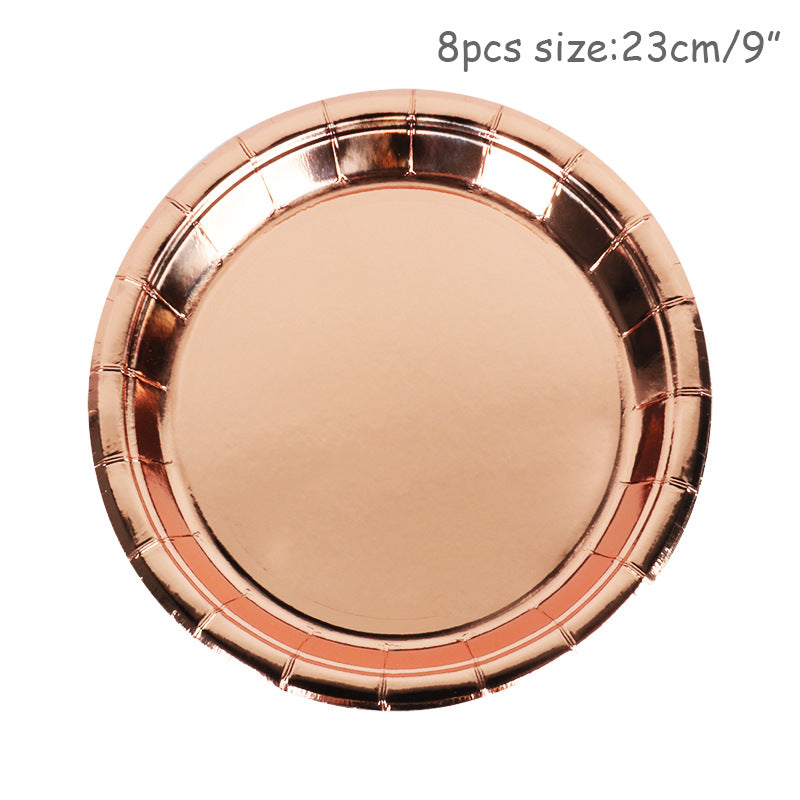 Disposable Party Supplies Tableware Set