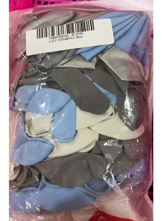 Blue Balloon Chain Set