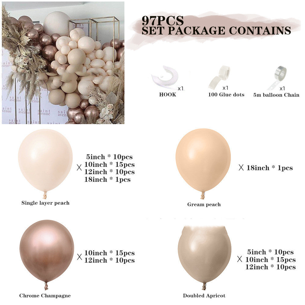 Party Supplies Latex Balloon Set