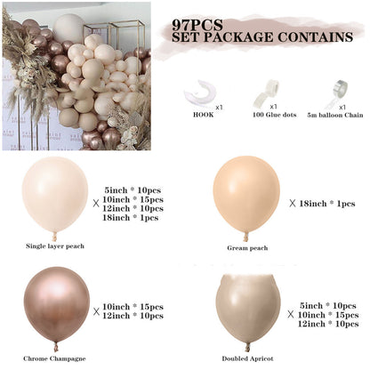 Party Supplies Latex Balloon Set