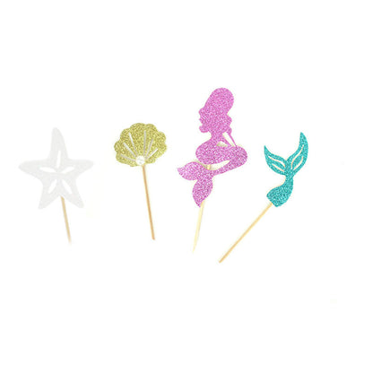 Mermaid Theme Birthday Decoration Supplies