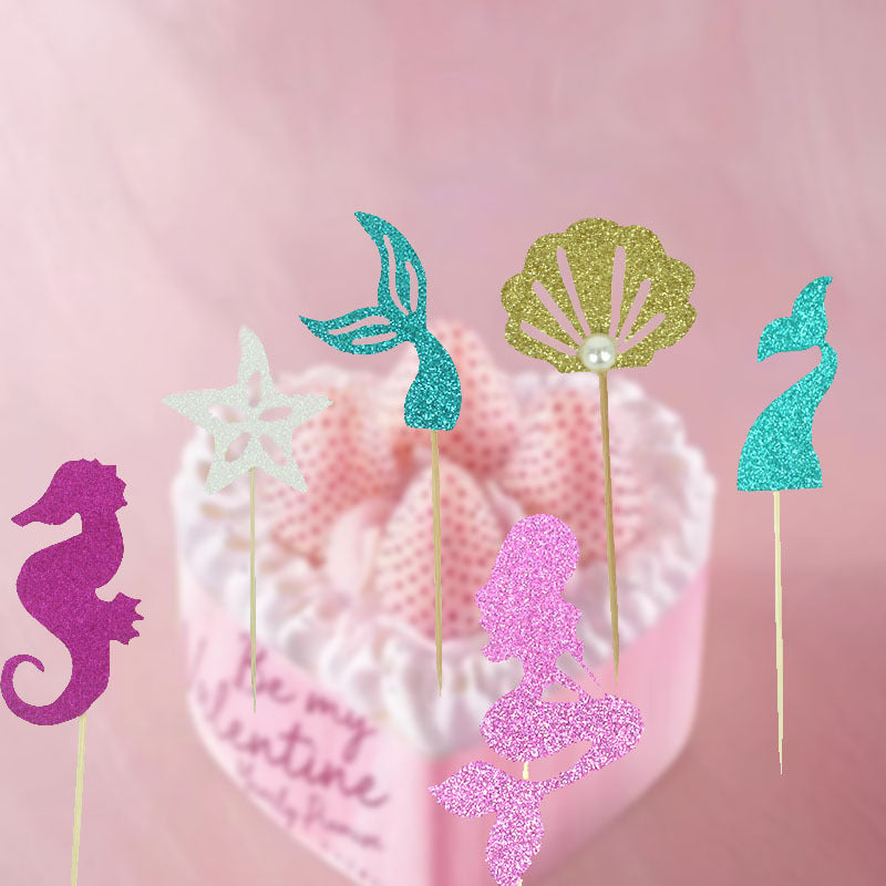 Mermaid Theme Birthday Decoration Supplies