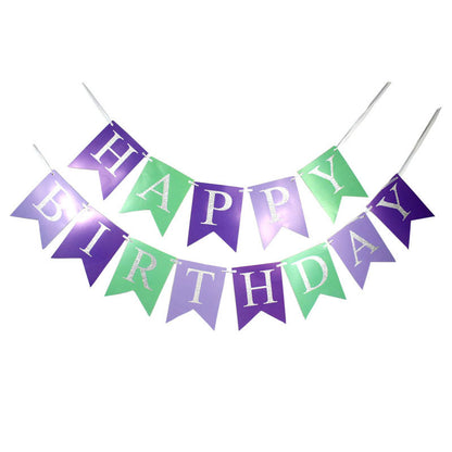 Mermaid Theme Birthday Decoration Supplies