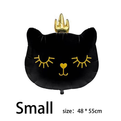 Crown Cat Aluminum Film Party Balloon