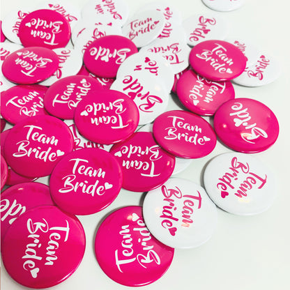 Wedding Party Team Bride Badge