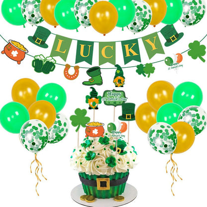 Patrick's Day Balloon Party Decoration Supplies