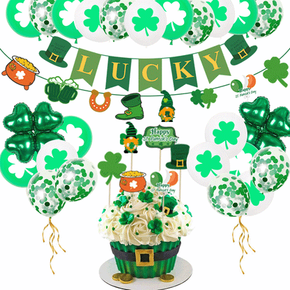 Patrick's Day Balloon Party Decoration Supplies