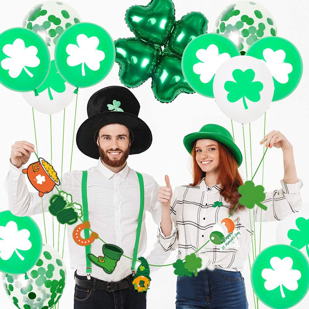 Patrick's Day Balloon Party Decoration Supplies